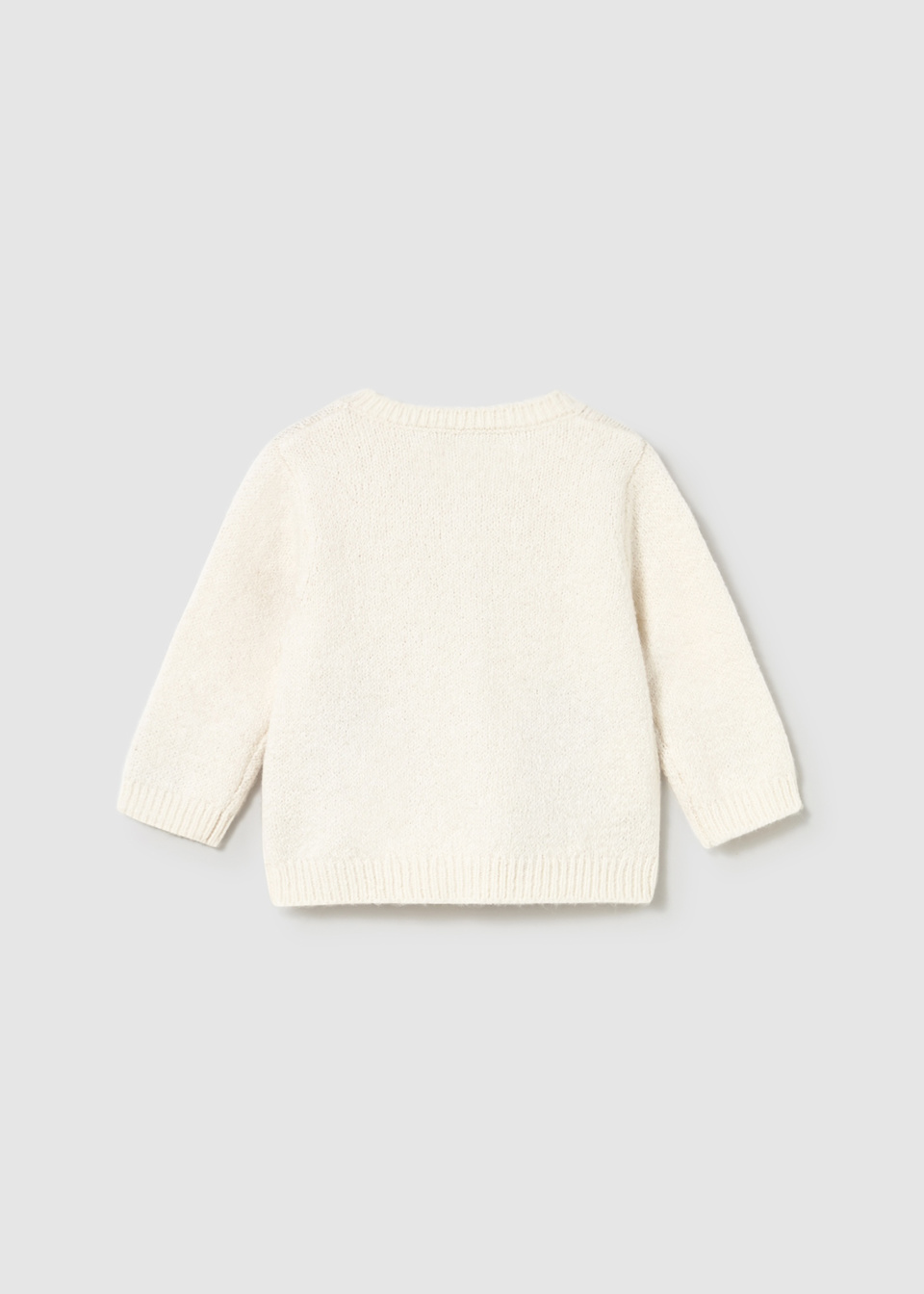 Newborn Girl Knit Cardigan