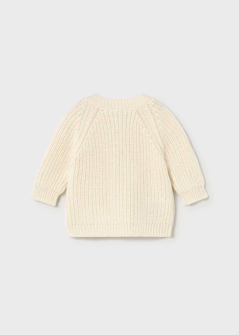 Newborn unisex knitted cardigan