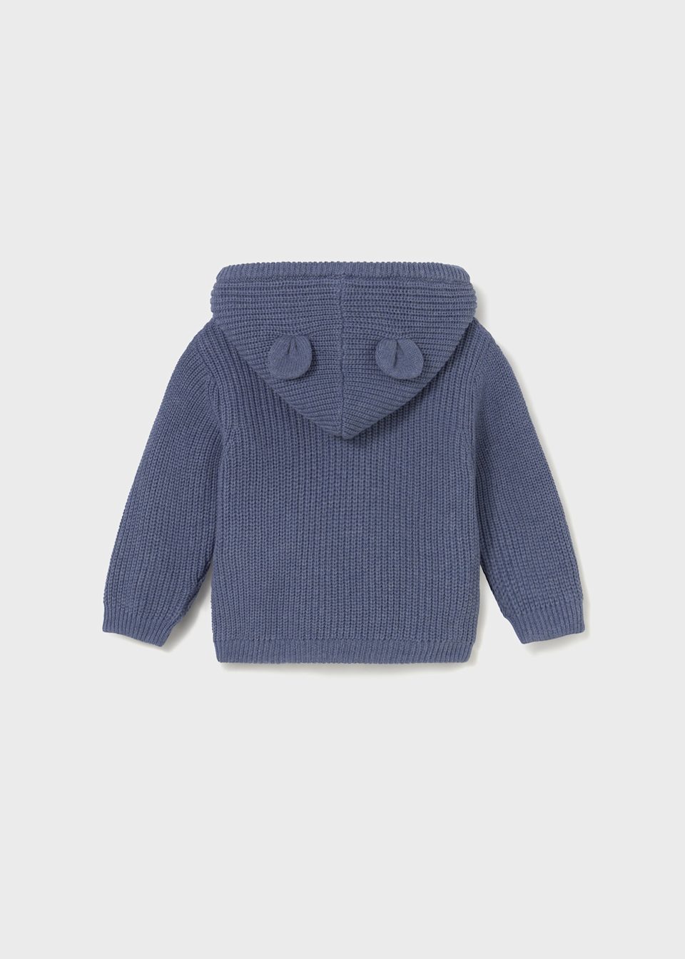Baby knitted hoody with ears