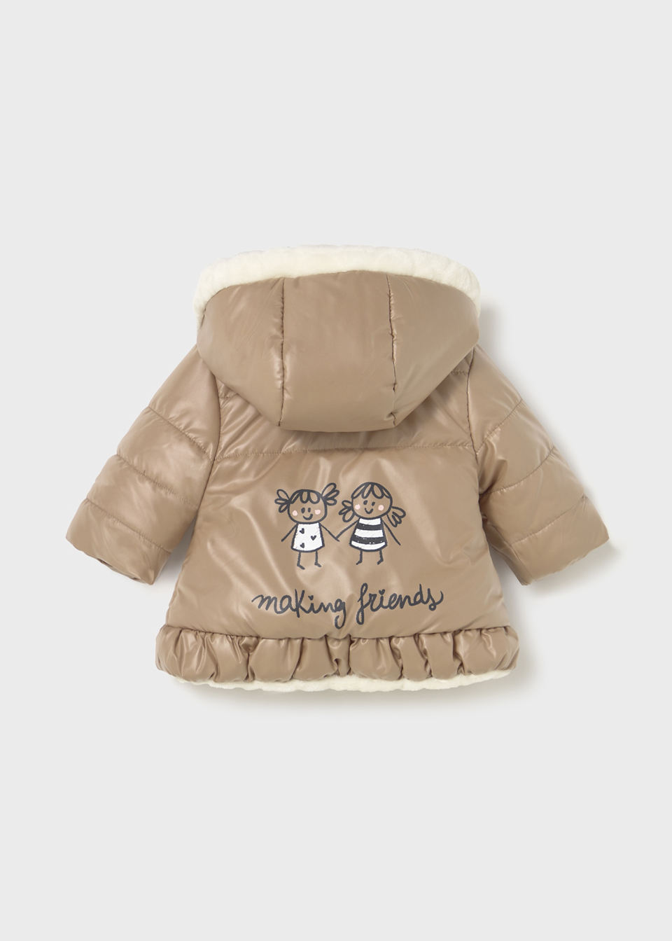 Newborn reversible coat