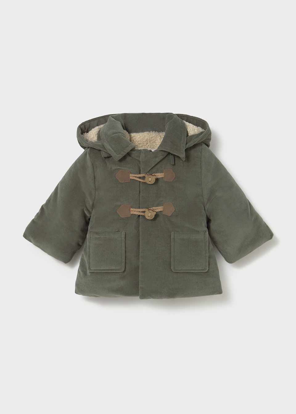 Newborn duffel coat