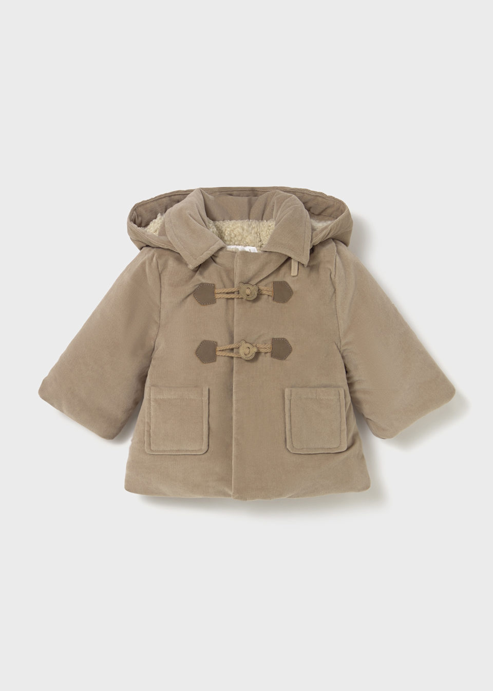 Newborn duffel coat