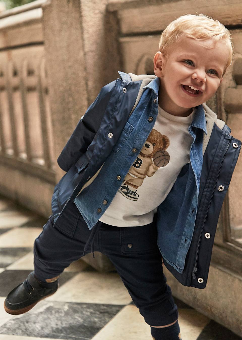Baby twill joggers