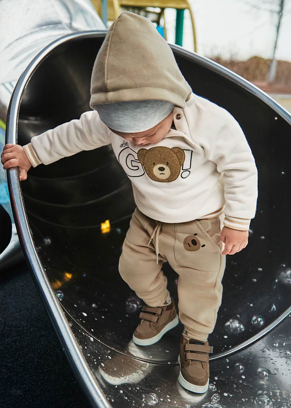 Baby fleece trousers