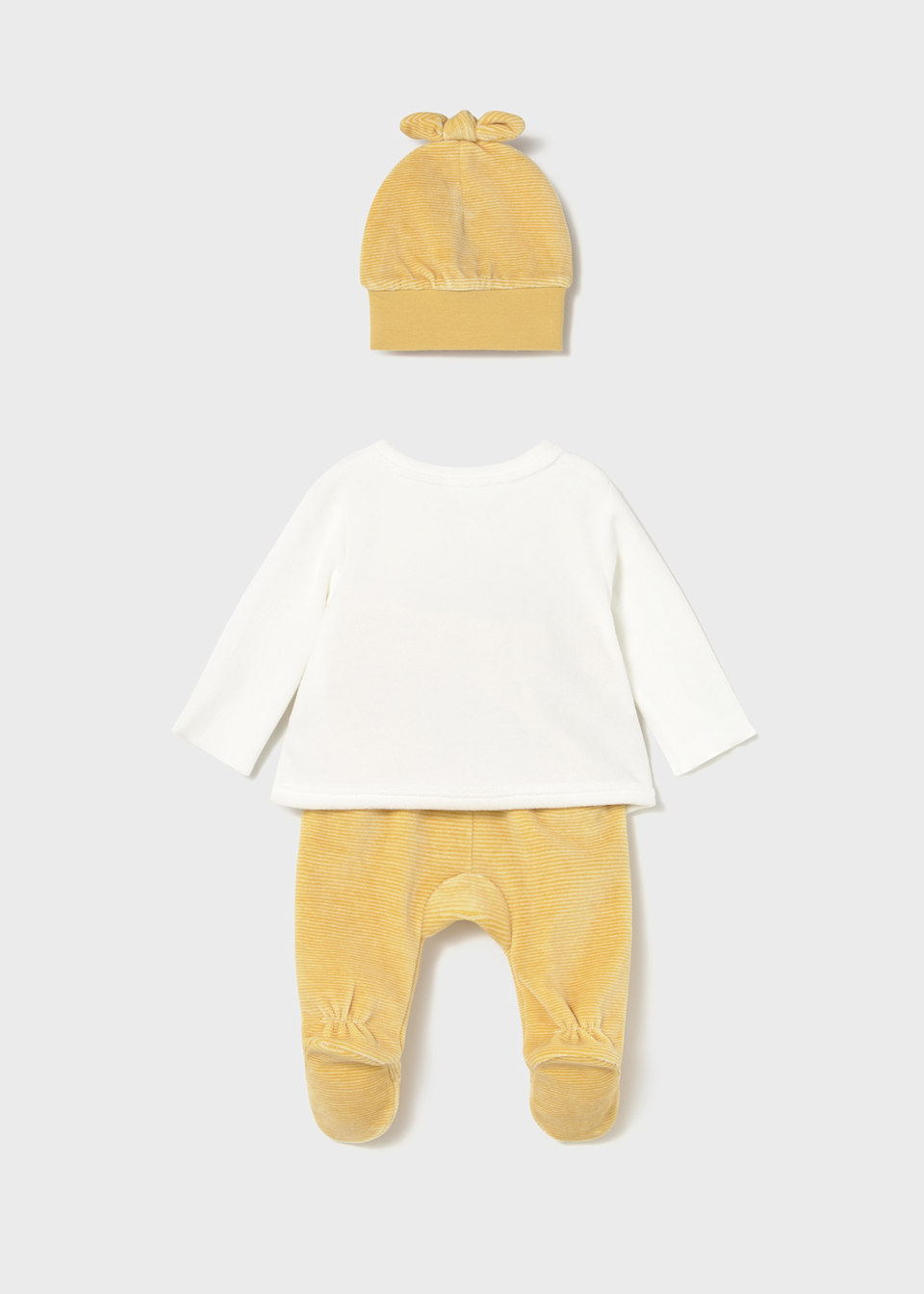 Newborn Girl 3-Piece Knit Set