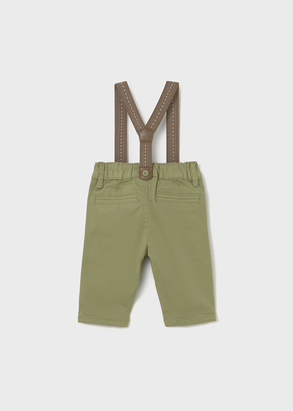 Pantalon long à bretelles nouveau-né