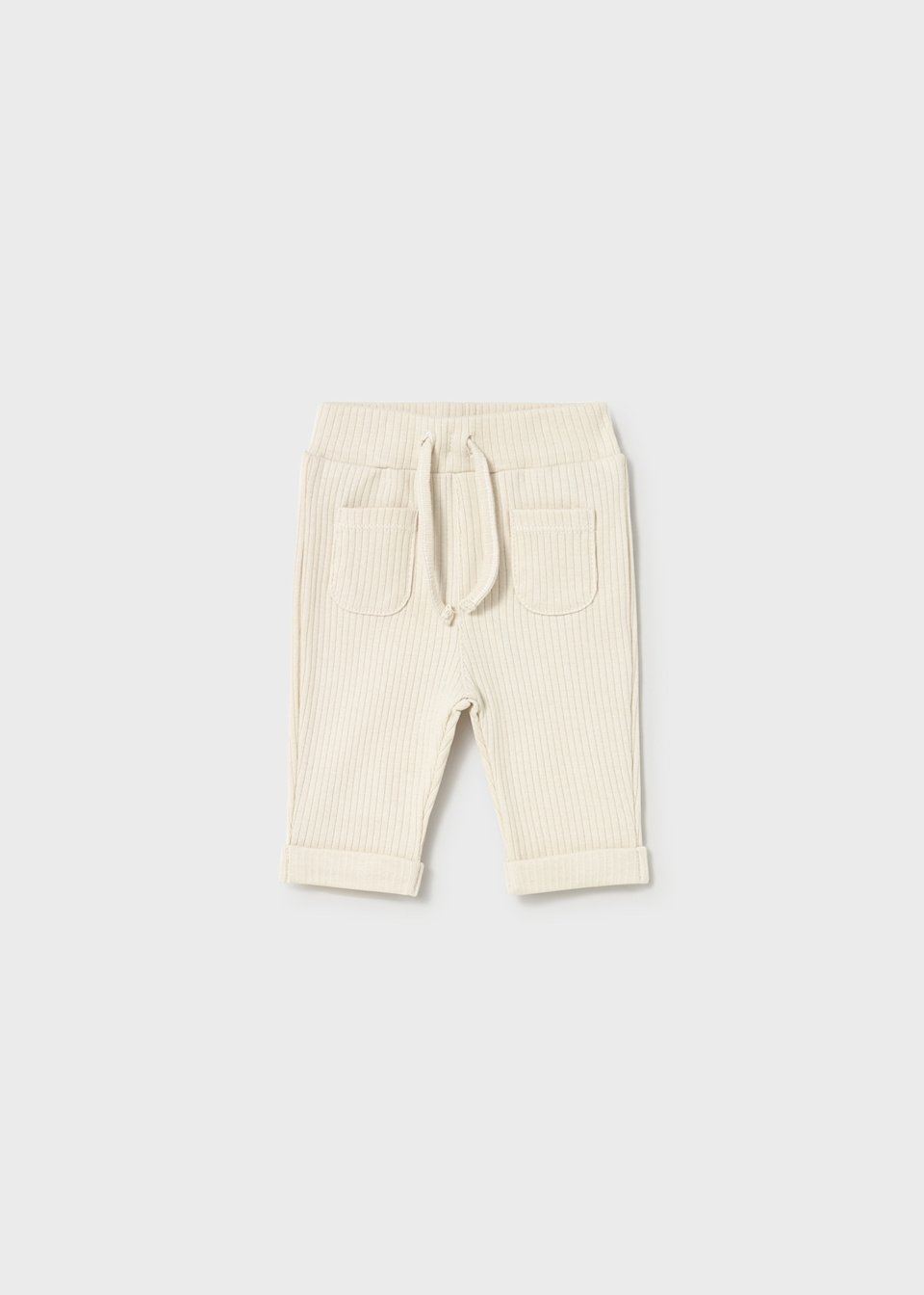 Newborn ribbed trousers