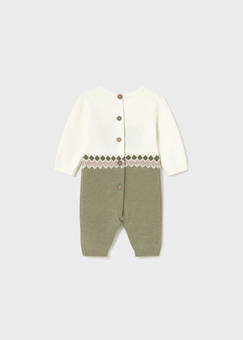 Grenouillère en tricot nouveau-né