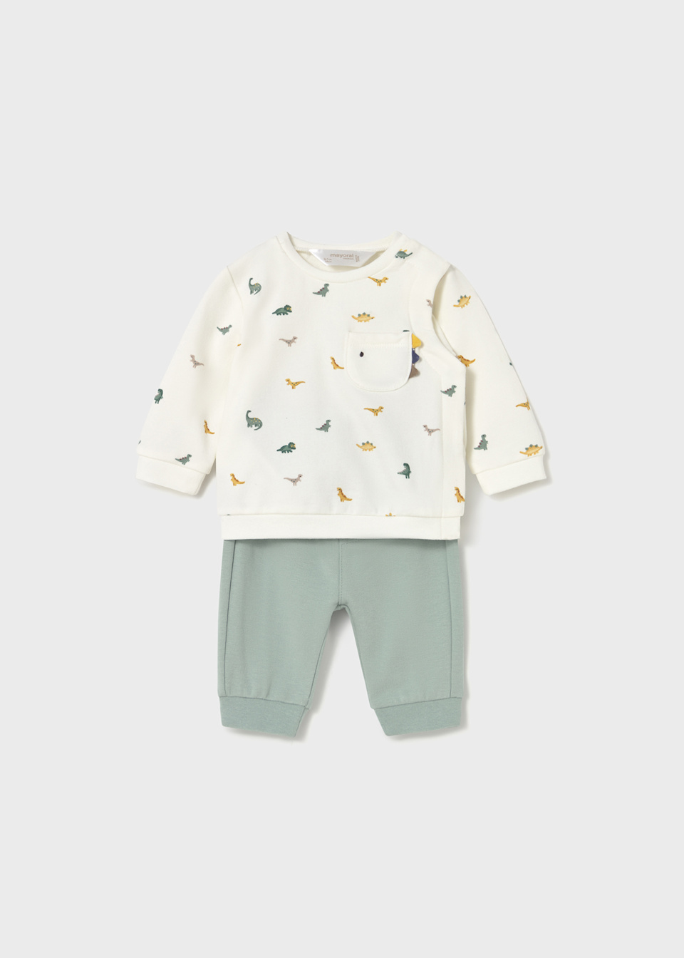 Newborn Boy 4-Piece Dino Set