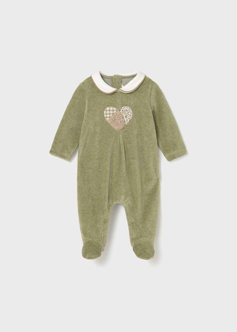 Newborn 2 set footed rompers