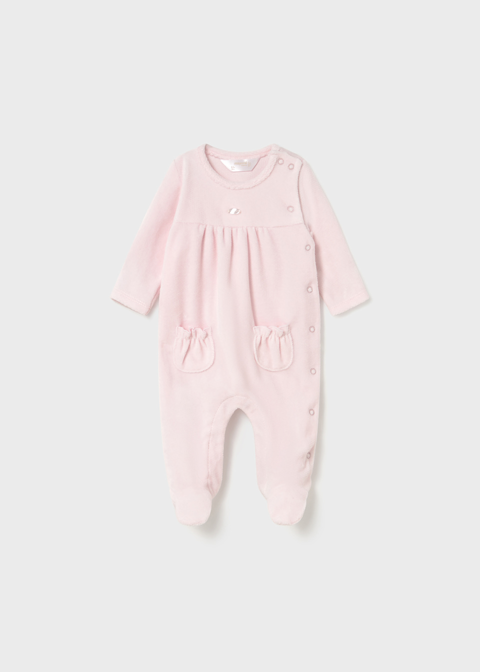 Newborn set of 2 rompers with feet