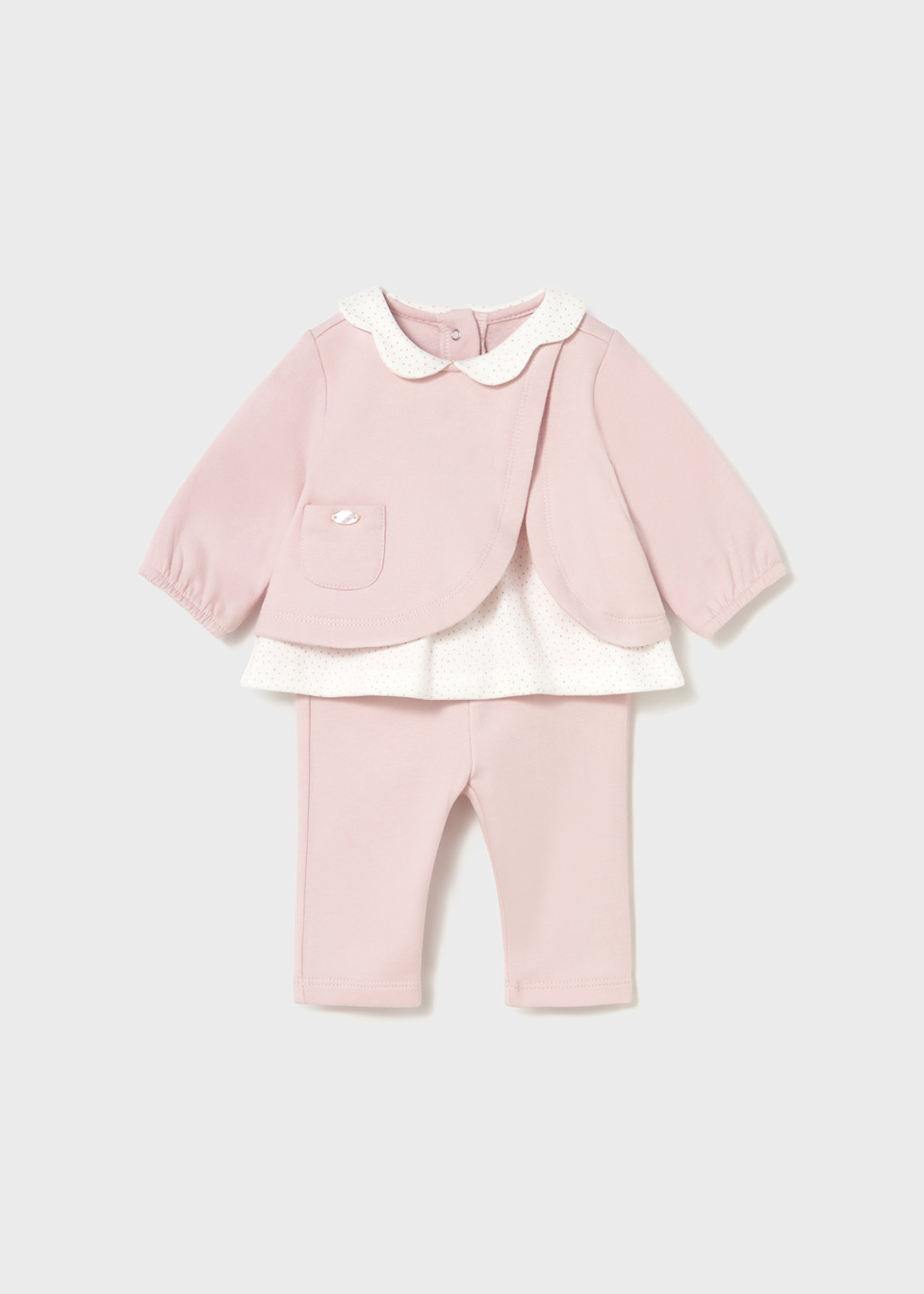 Newborn Girl Leggings and T-Shirt Set