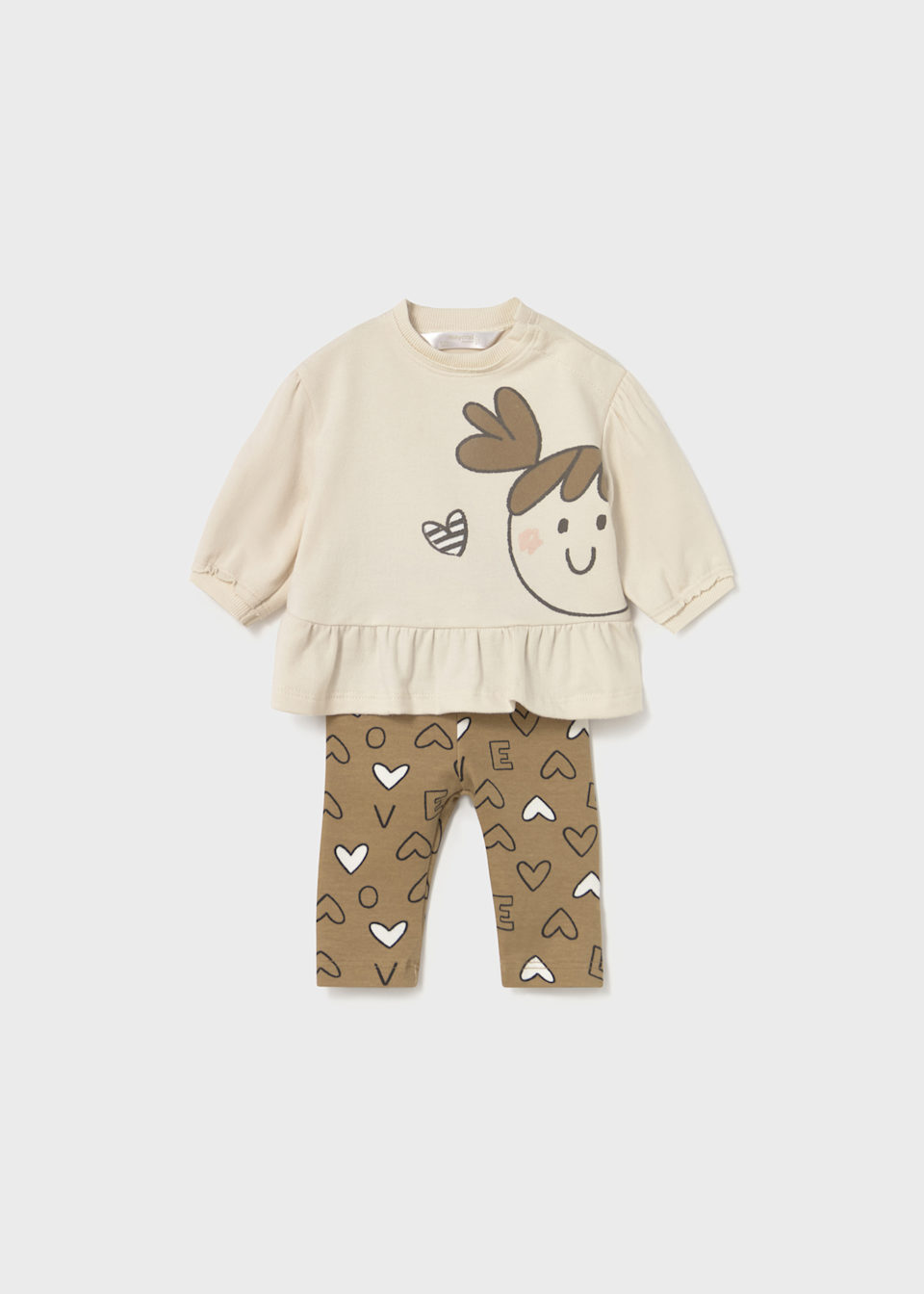 Newborn 4 piece legging set