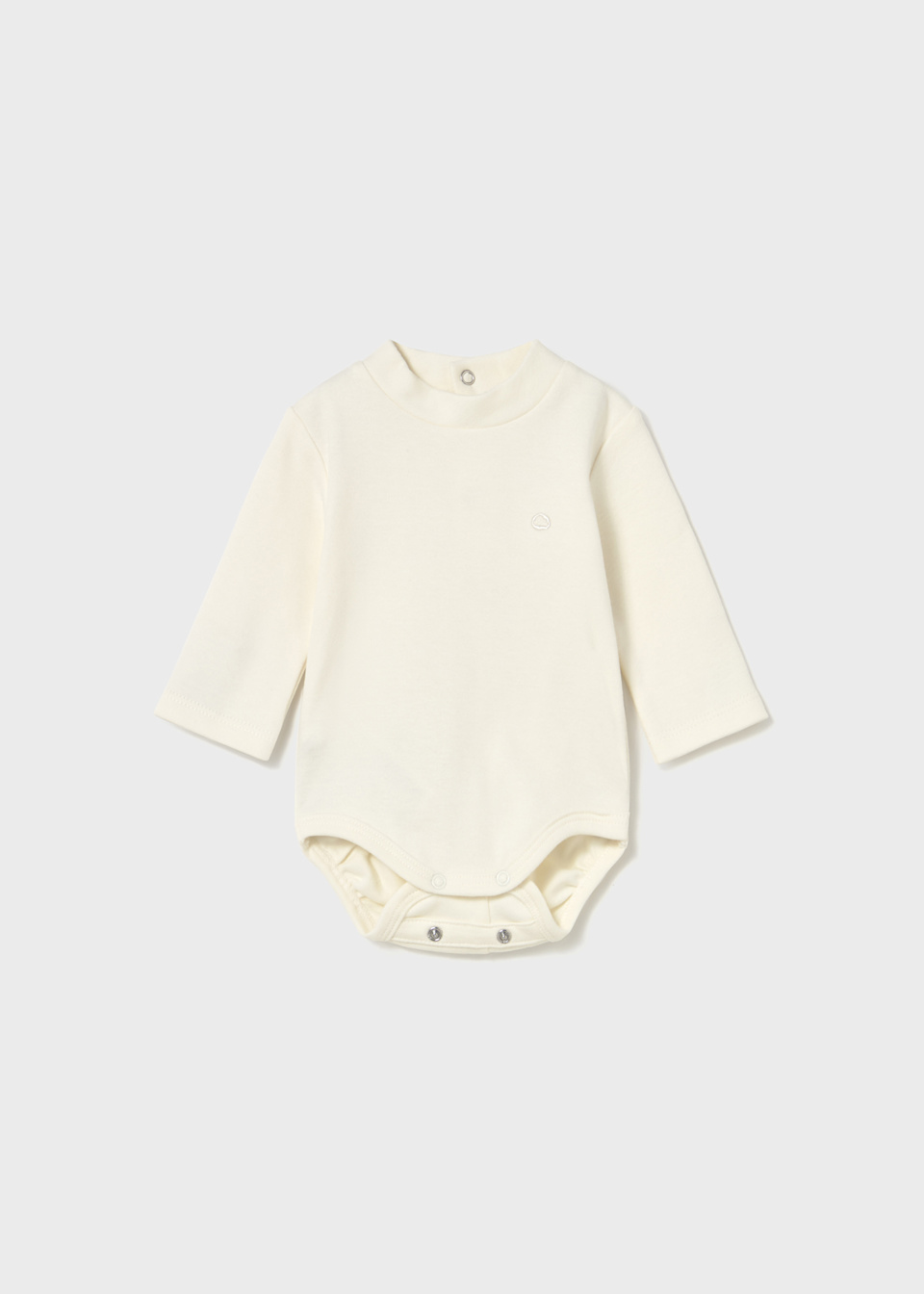 Newborn semi-snug collar bodysuit