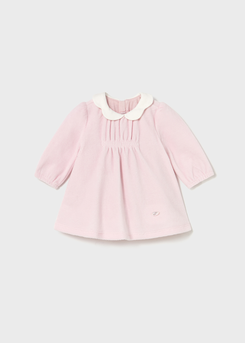 Newborn dress with collar