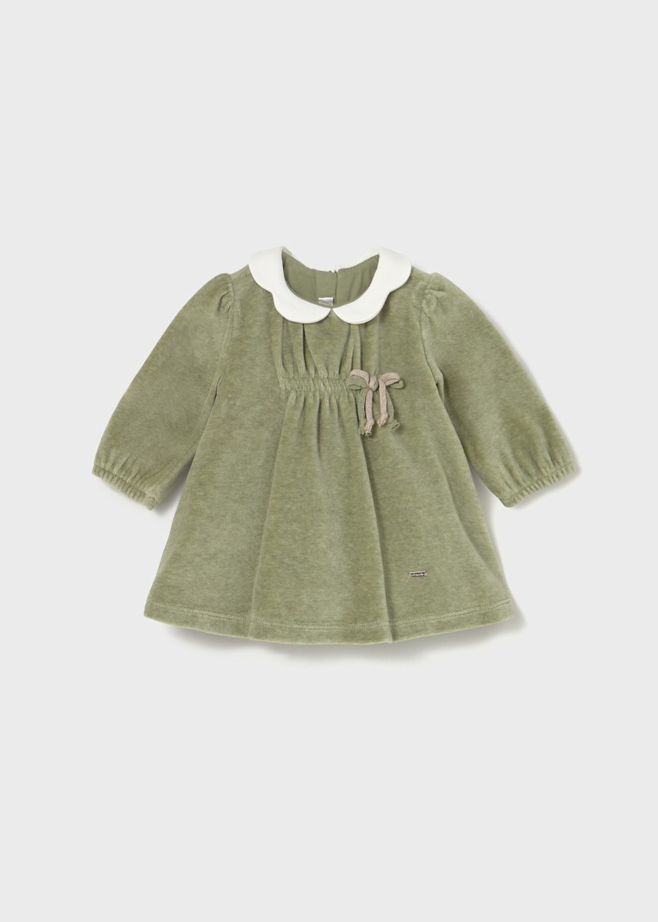 Newborn dress with collar