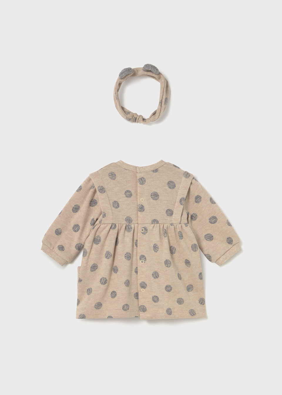 Newborn dress with headband