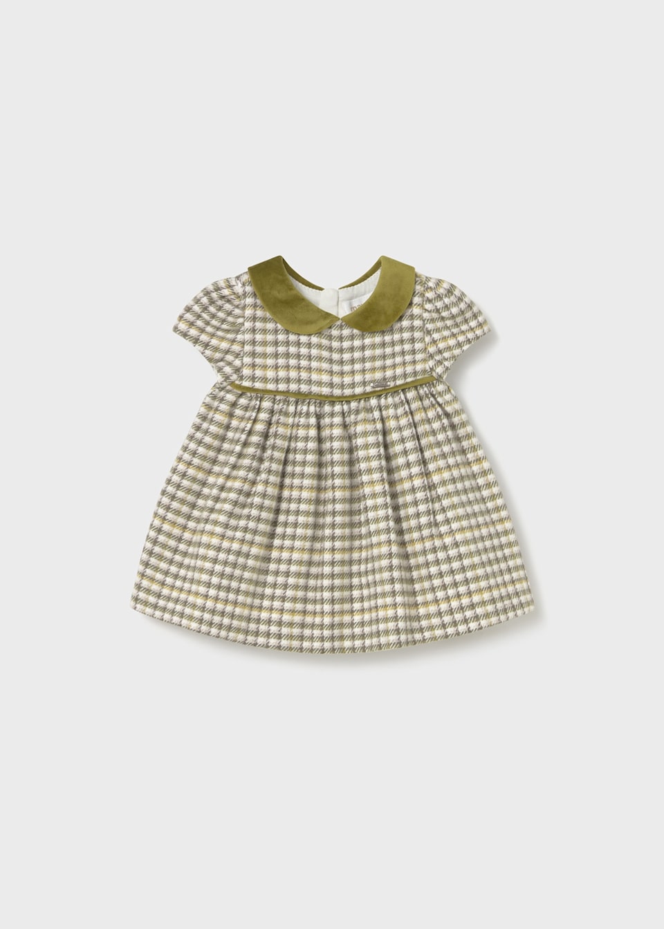 Newborn Girl Plaid Dress
