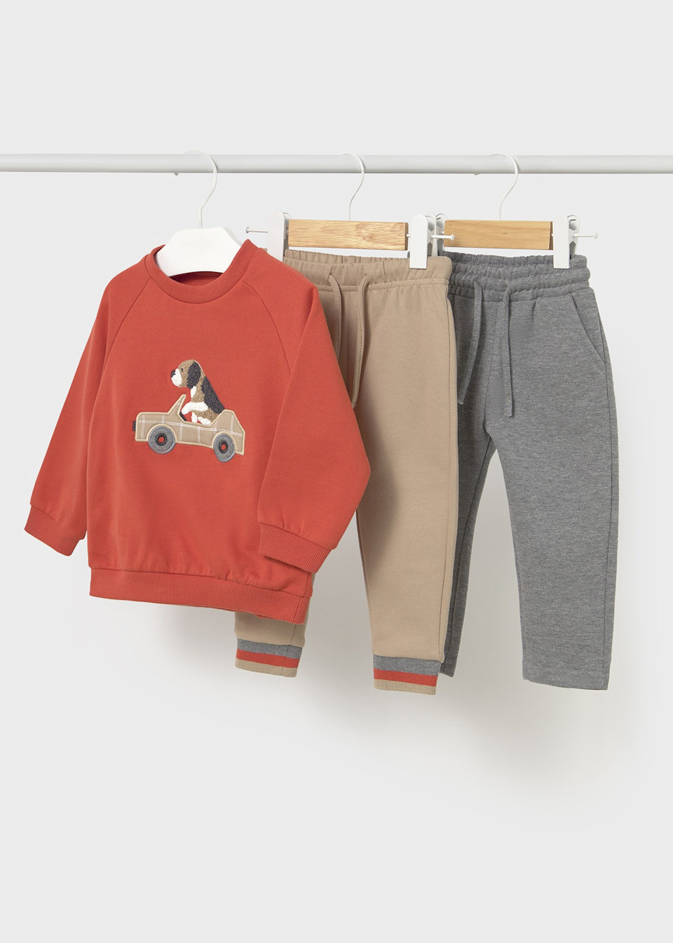 Baby 2 trousers car tracksuit