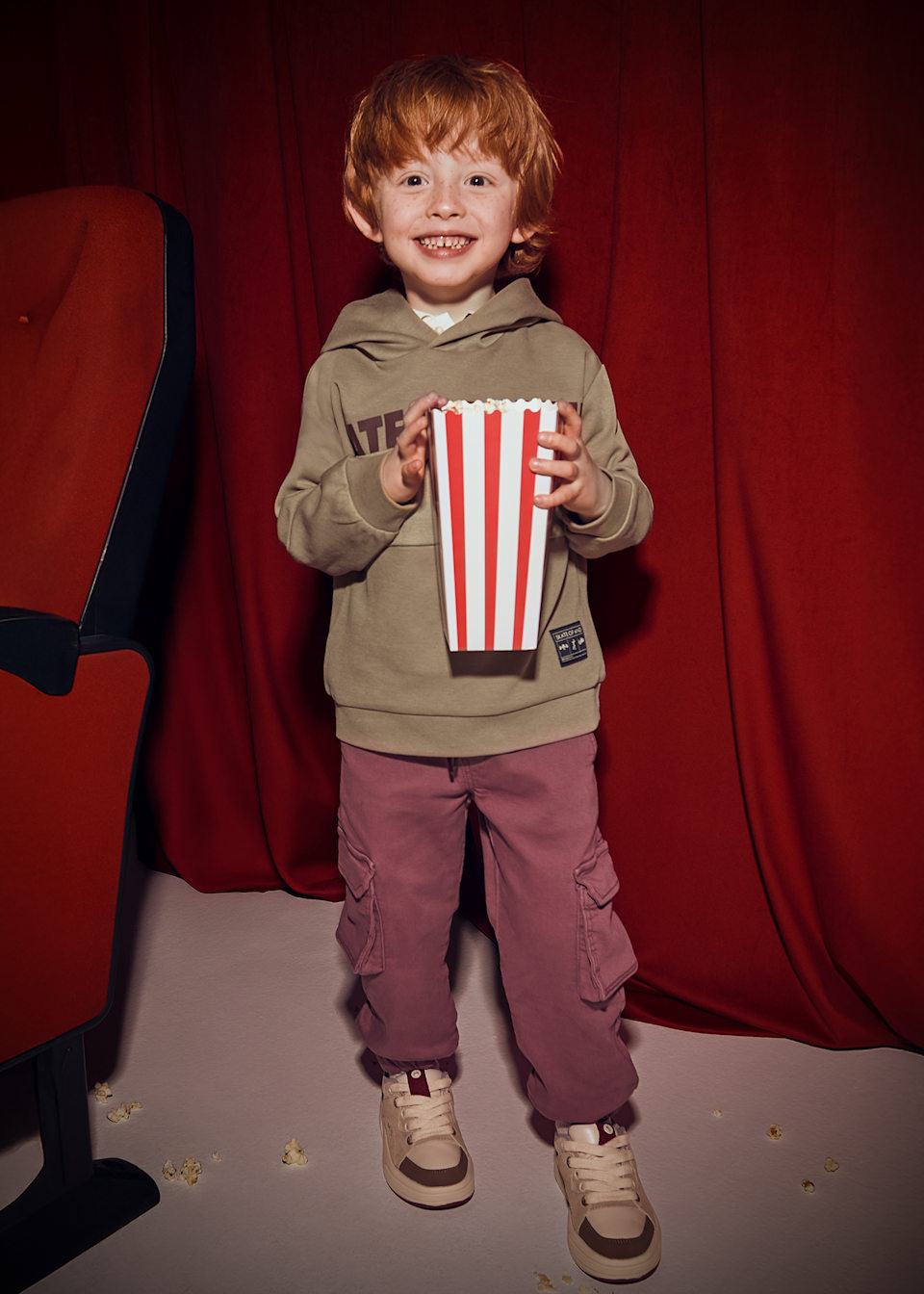 Boy Soft Cargo Pants