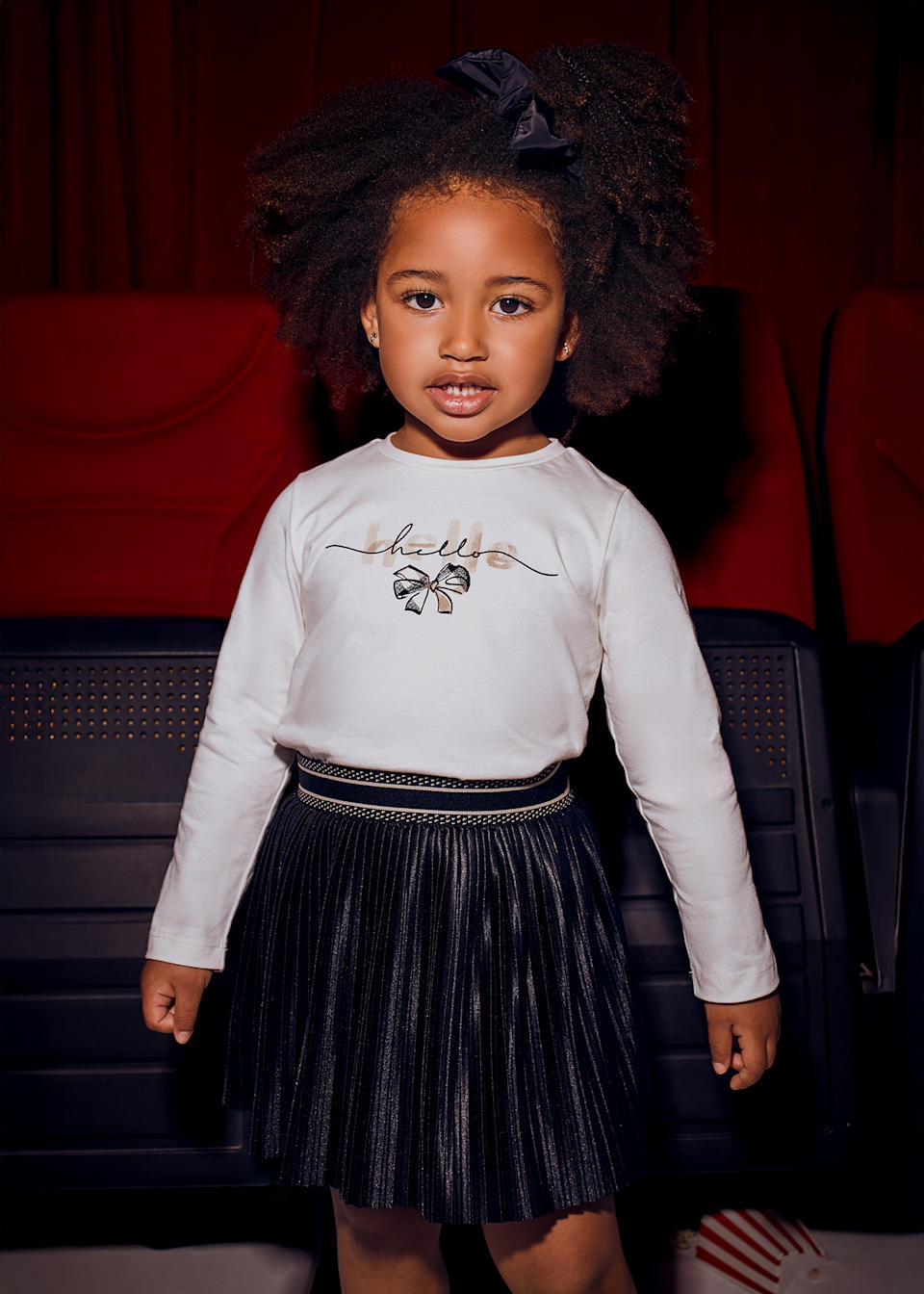 Girls pleated skirt