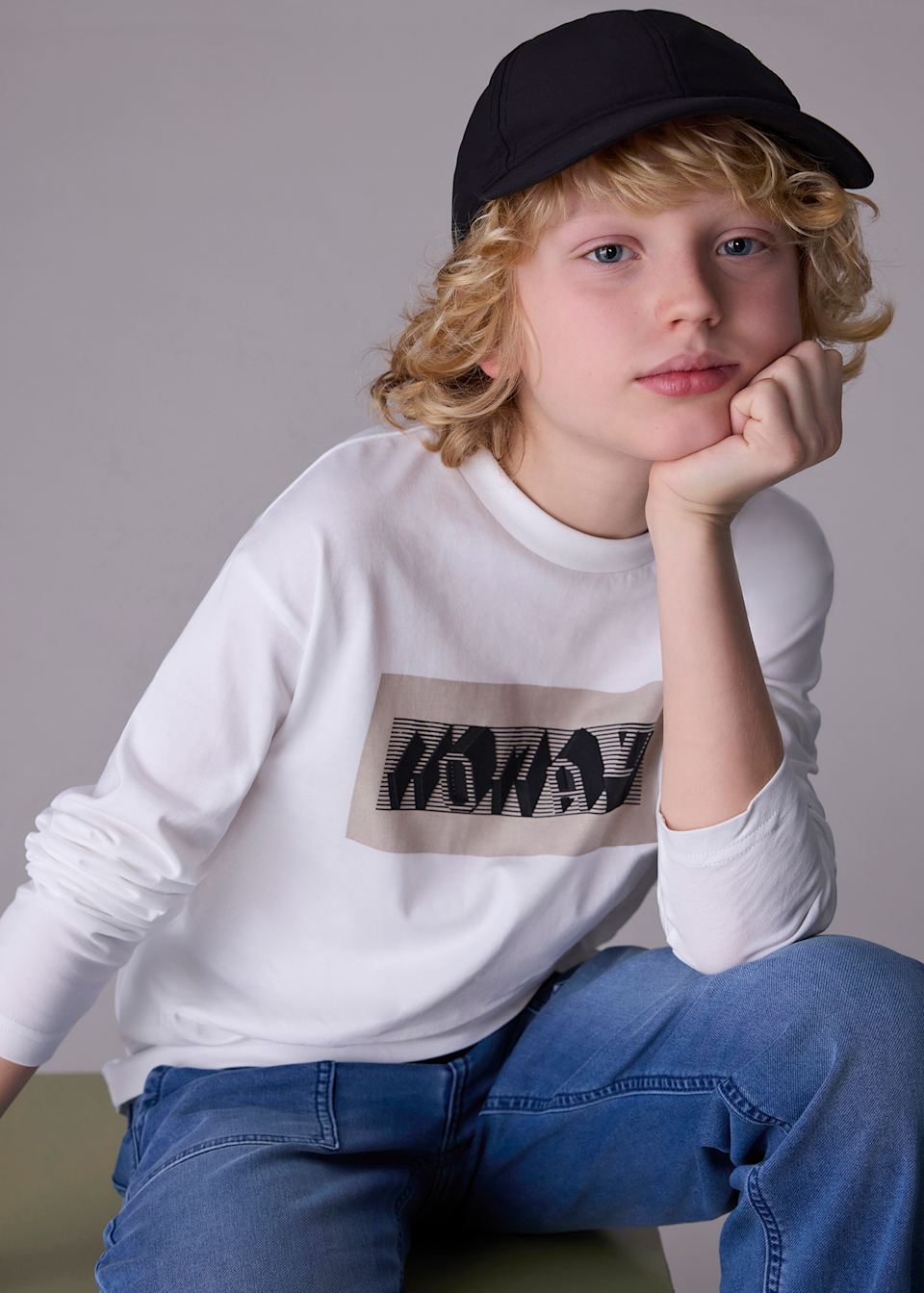 T-shirt en relief garçon