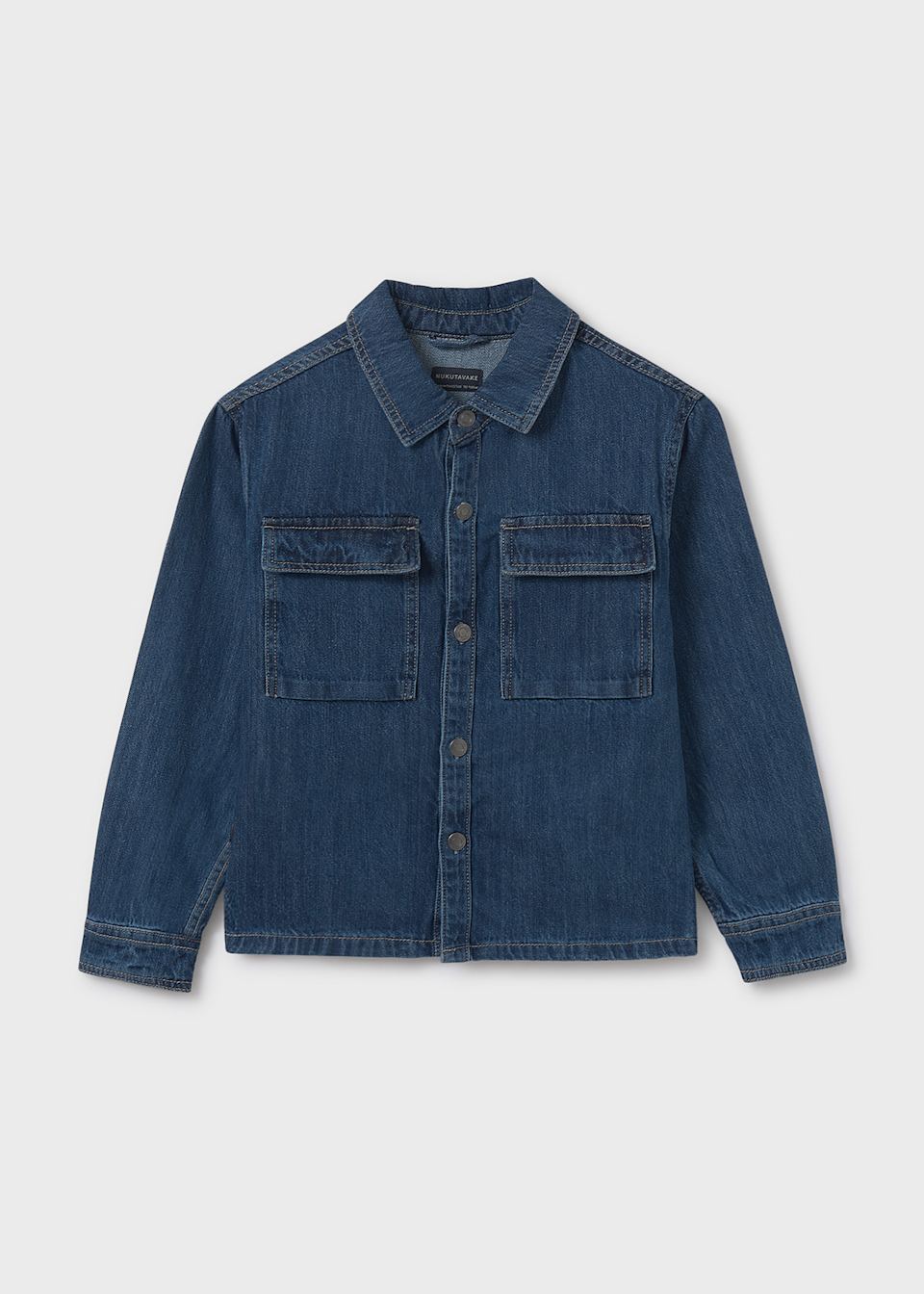 Boys oversized denim shirt