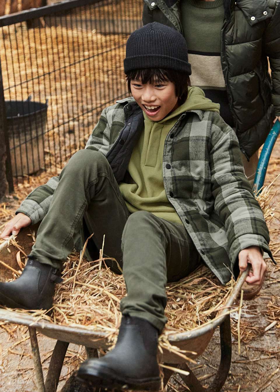 Boys reversible overshirt