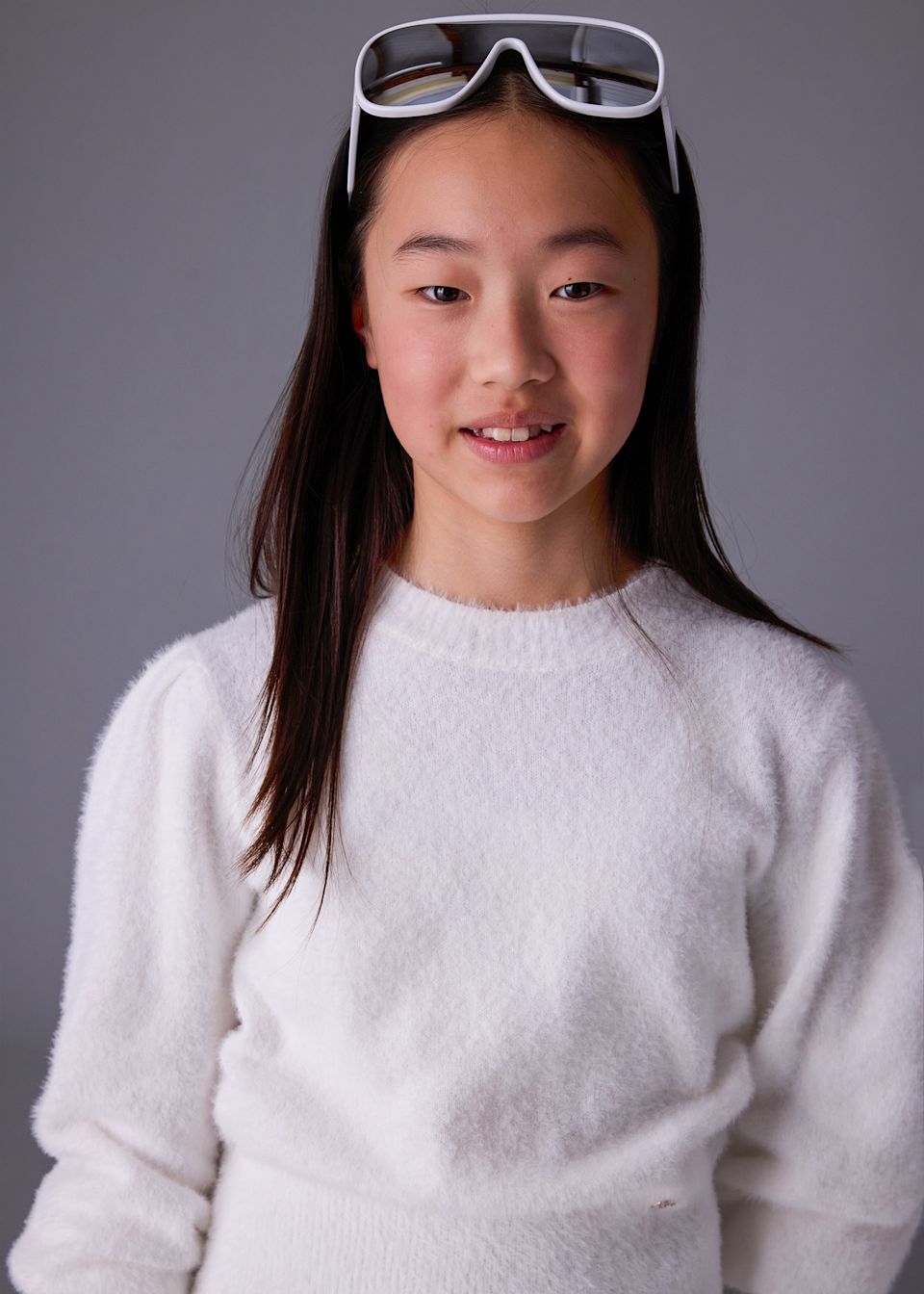 Girl Faux Fur Sweater