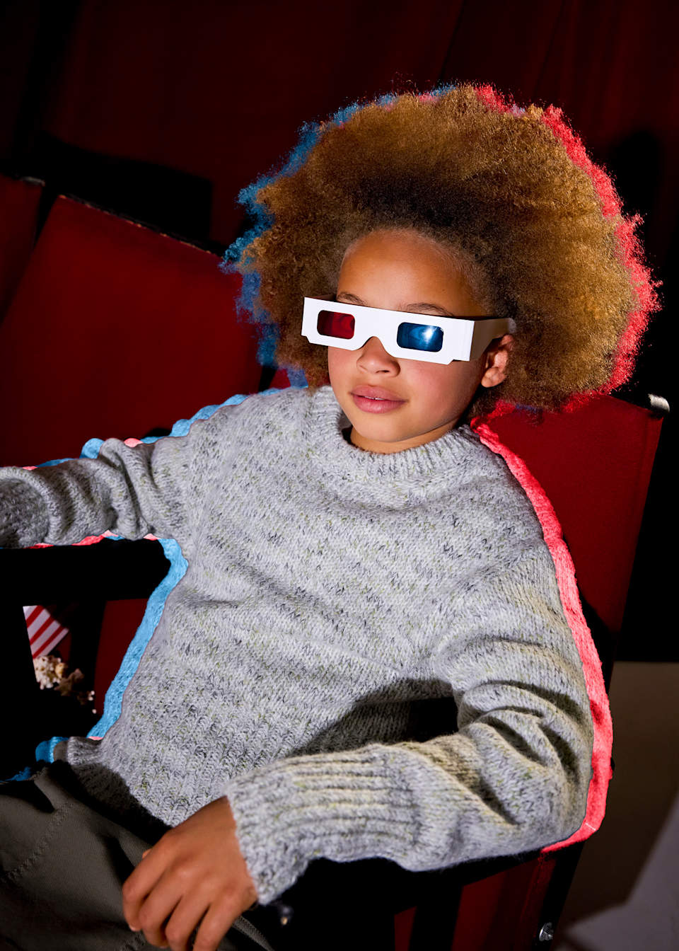 Girls knitted jumper