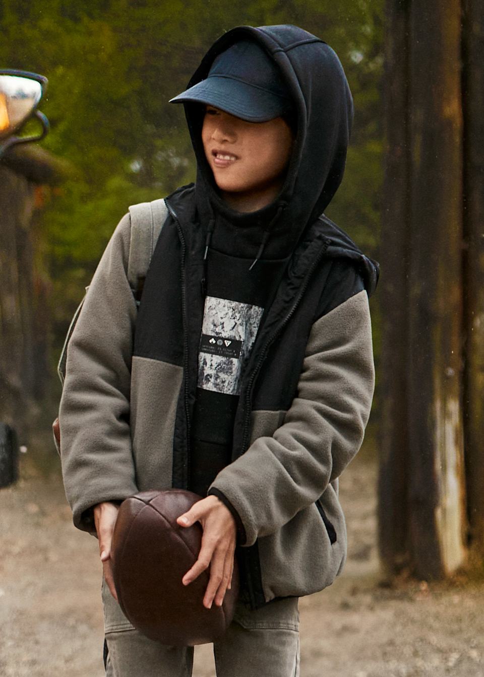 Wendejacke Teenager Jungen