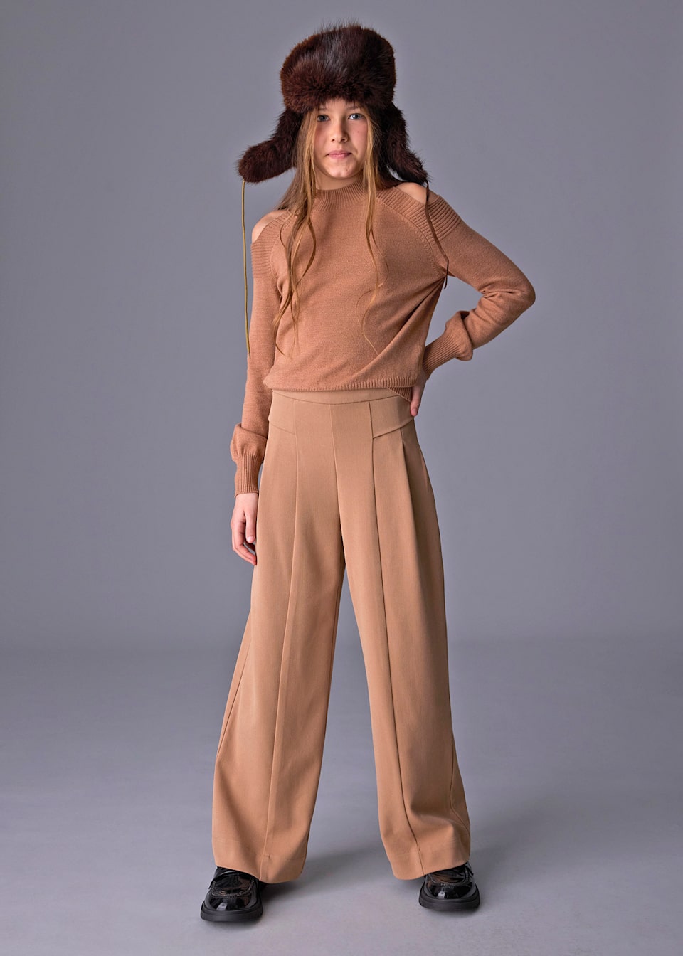 Girls flared trousers
