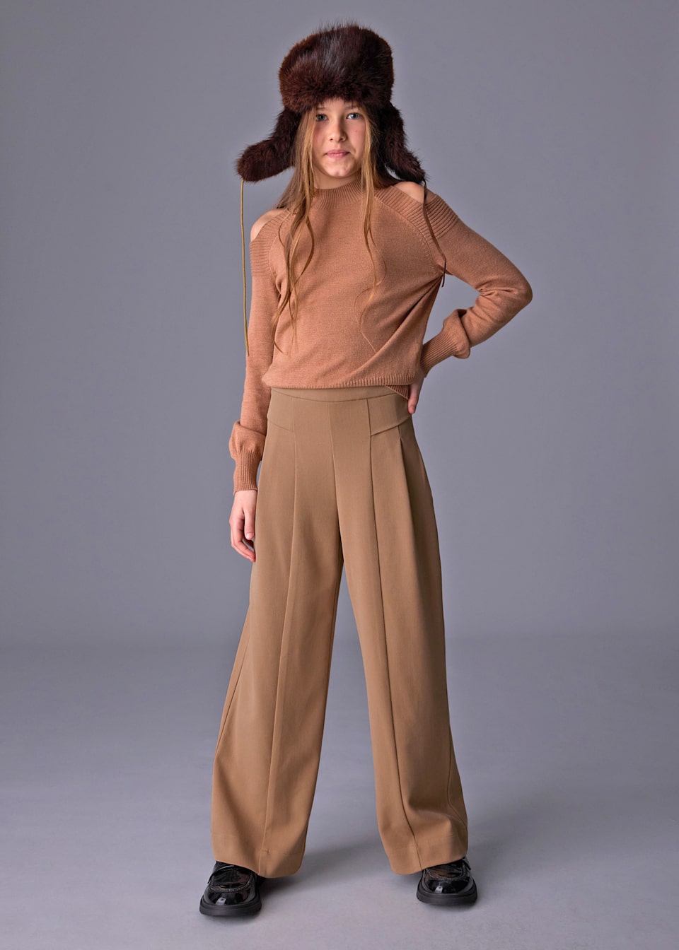 Pantalón acampanado chica