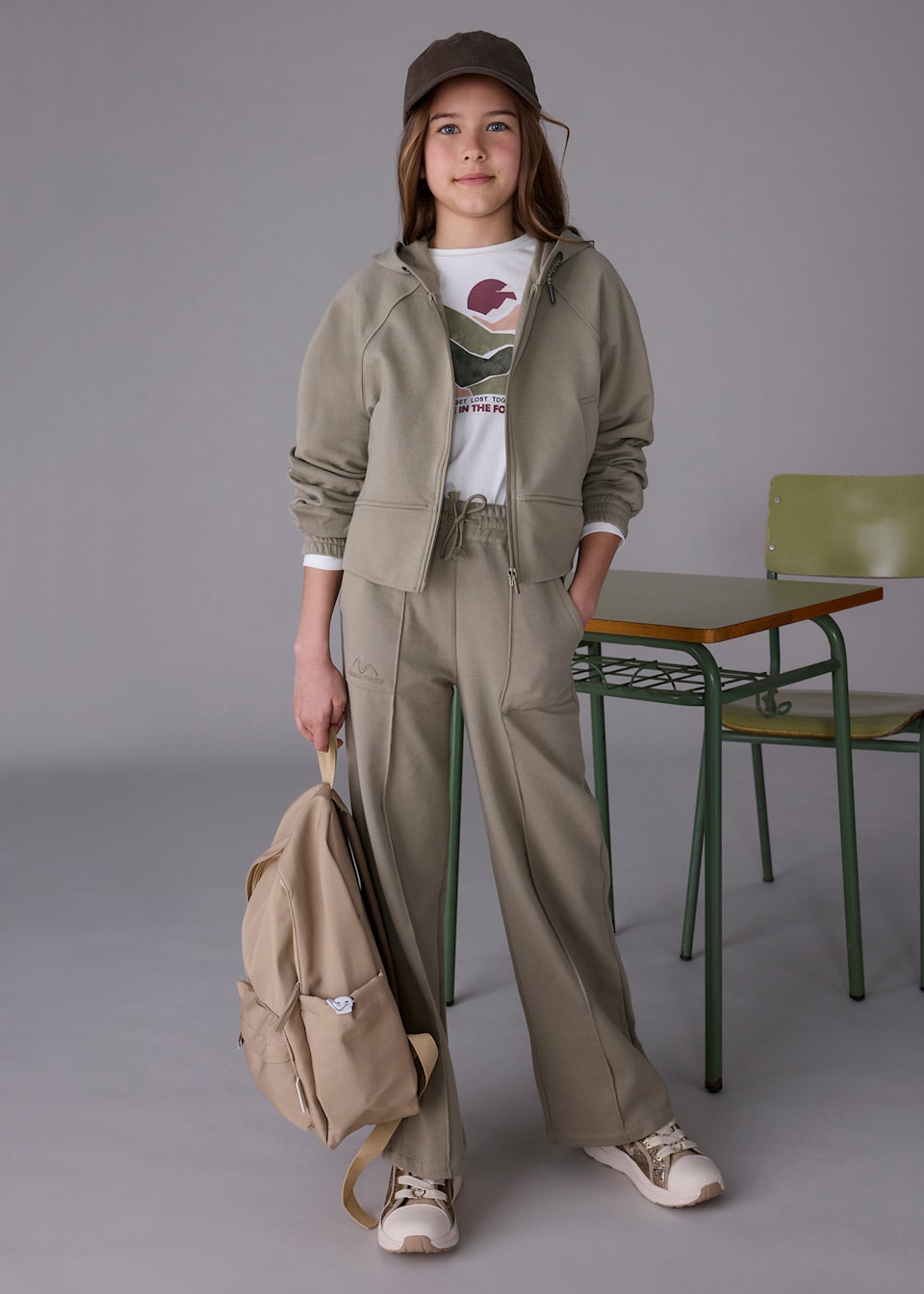 Pantalon évasé fille