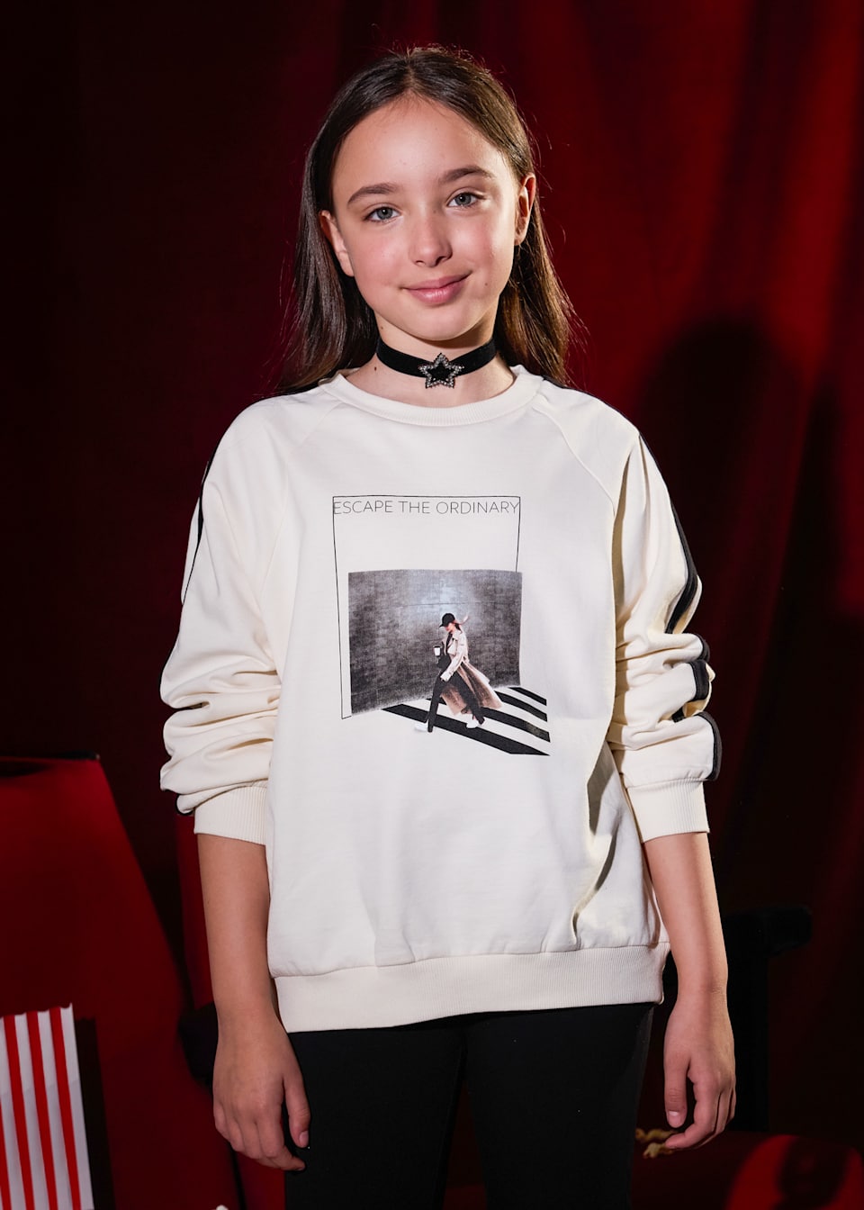 Girl Flare Leggings and Sweatshirt Set