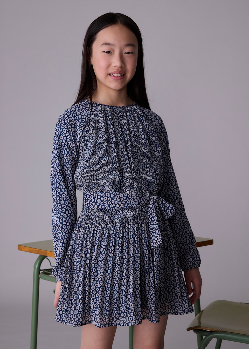 Girls print dress