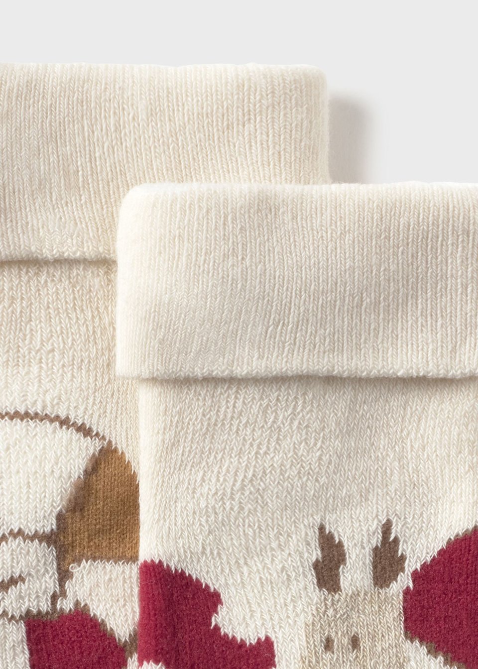 Chaussette antidérapante animaux nouveau-né