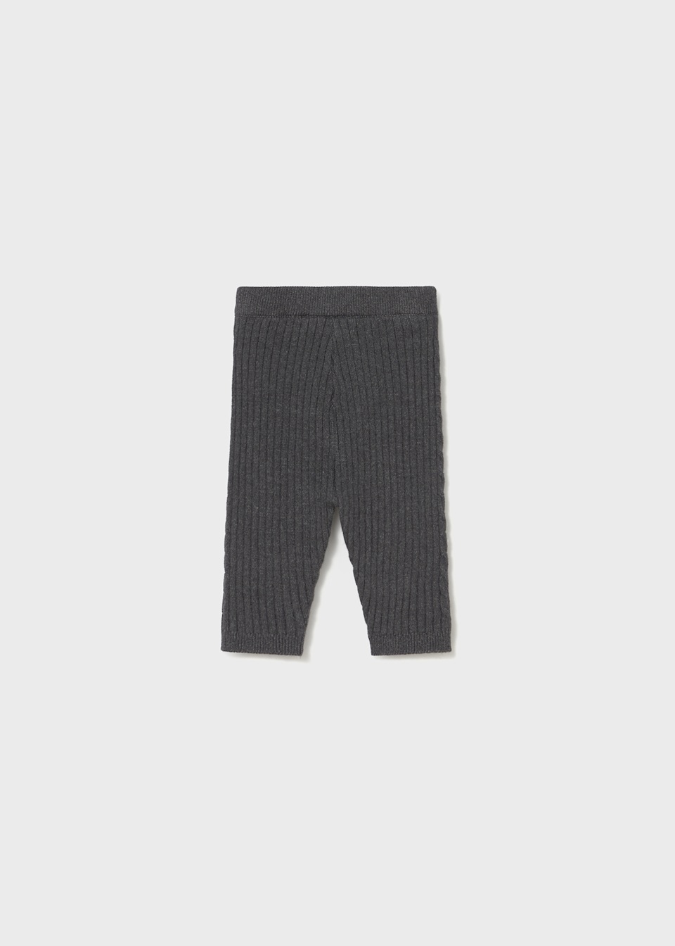 Newborn girl knitted leggings