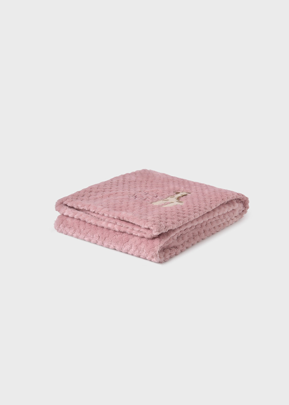 Baby fur blanket