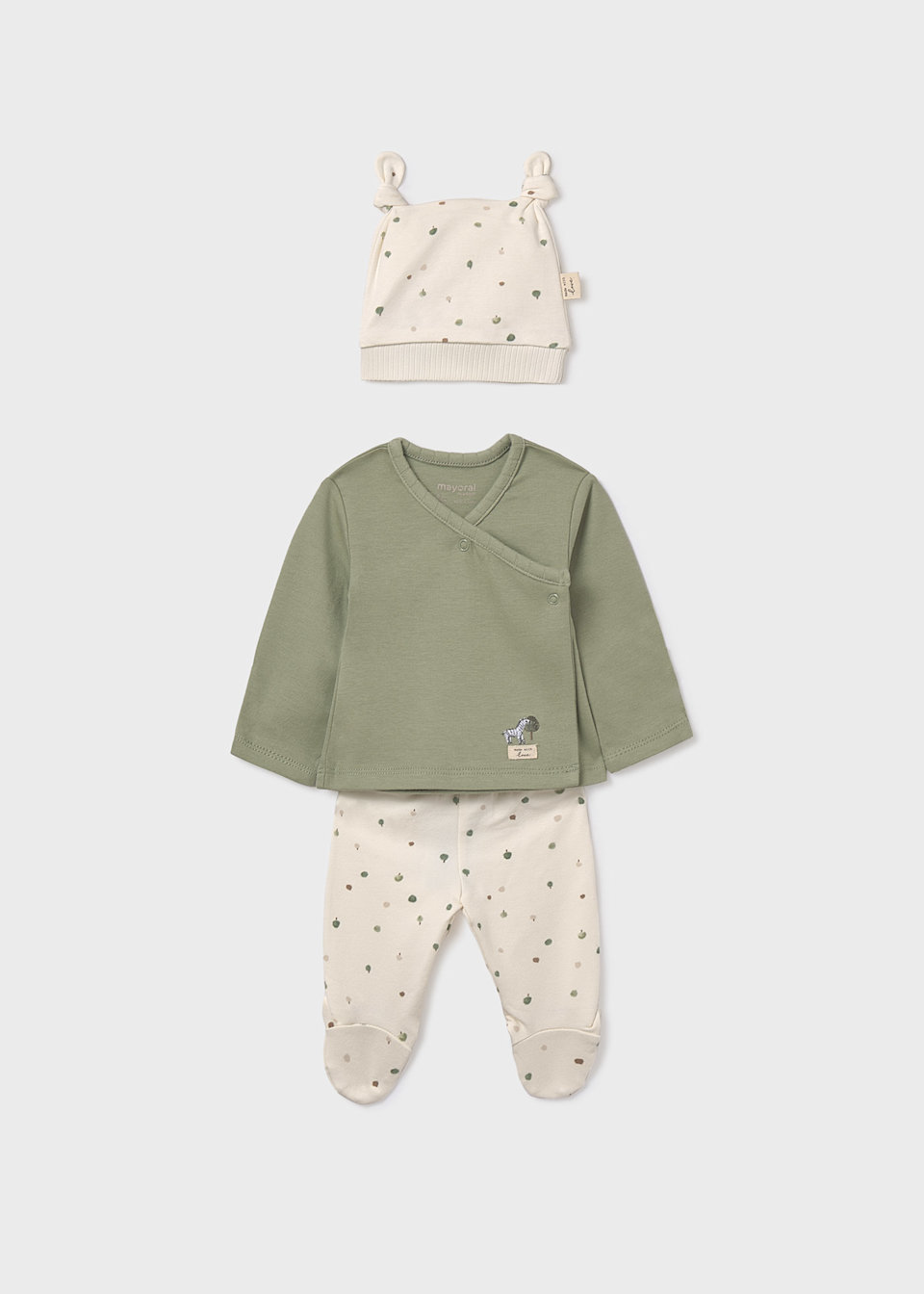Baby unisex 3 piece gift set