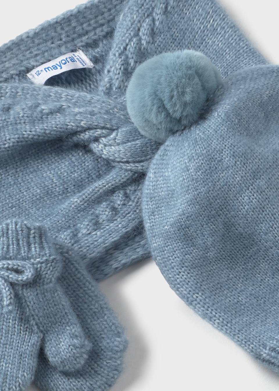 Ensemble 3 pièces écharpe bébé