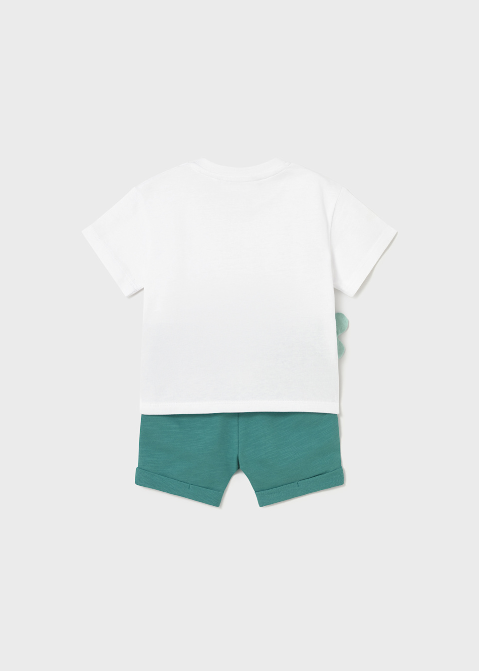 Baby fish print knitted set