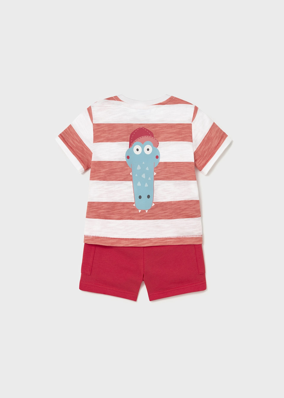 Baby striped knitted set