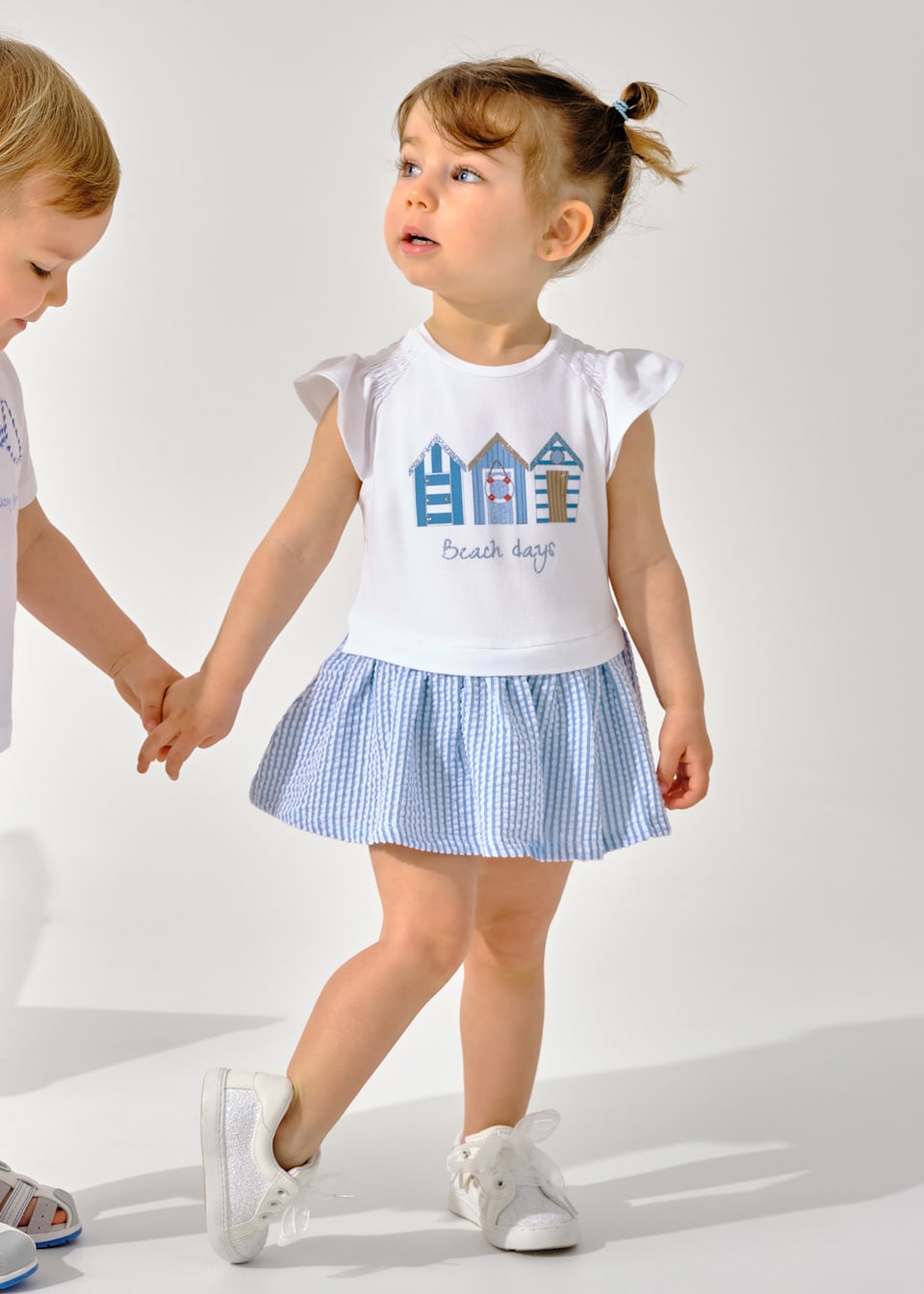 Baby girl combined dress