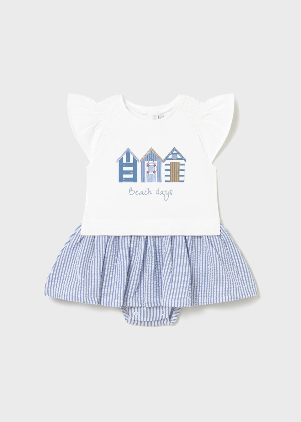 Baby girl combined dress