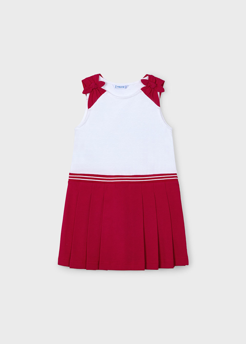 Girl bow strap dress