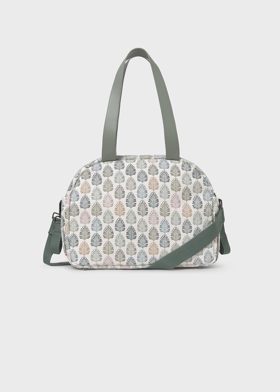Medium printed maternity bag