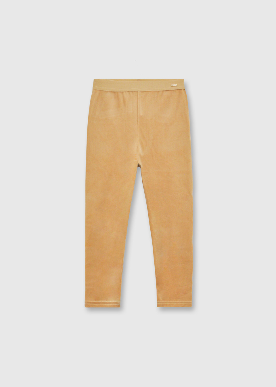 Girls Basic Velvet Leggings