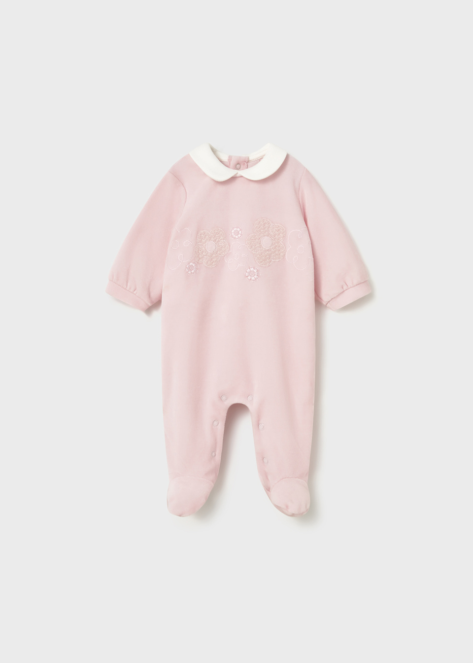 Newborn footed romper