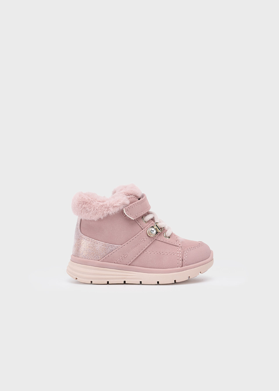 Baby fur lined ankle boots